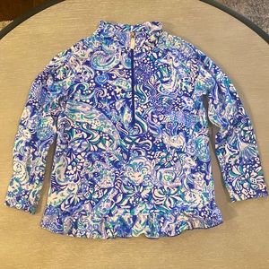 Lilly Pulitzer Little Skipper Popover Girls L 8-10